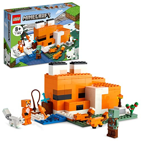 Venta Internacional - Lego Minecraft The Fox Lodge 21178 Building Kit Y Toy House Juego