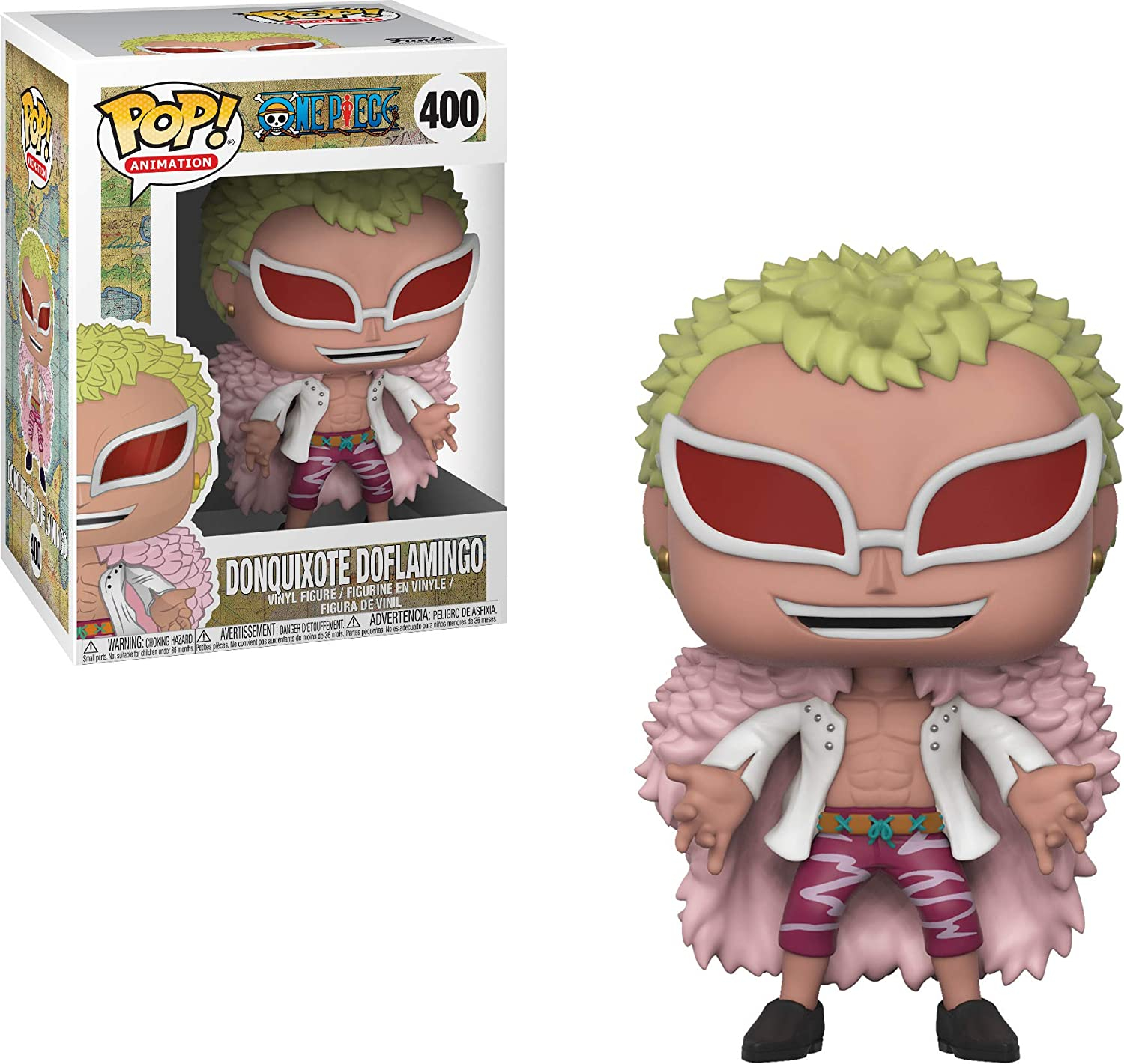 Foto 2 pulgar | Venta Internacional - Funko Pop Animation: One Piece - Donquixote Doflamingo Collectible Figure, Multicolor