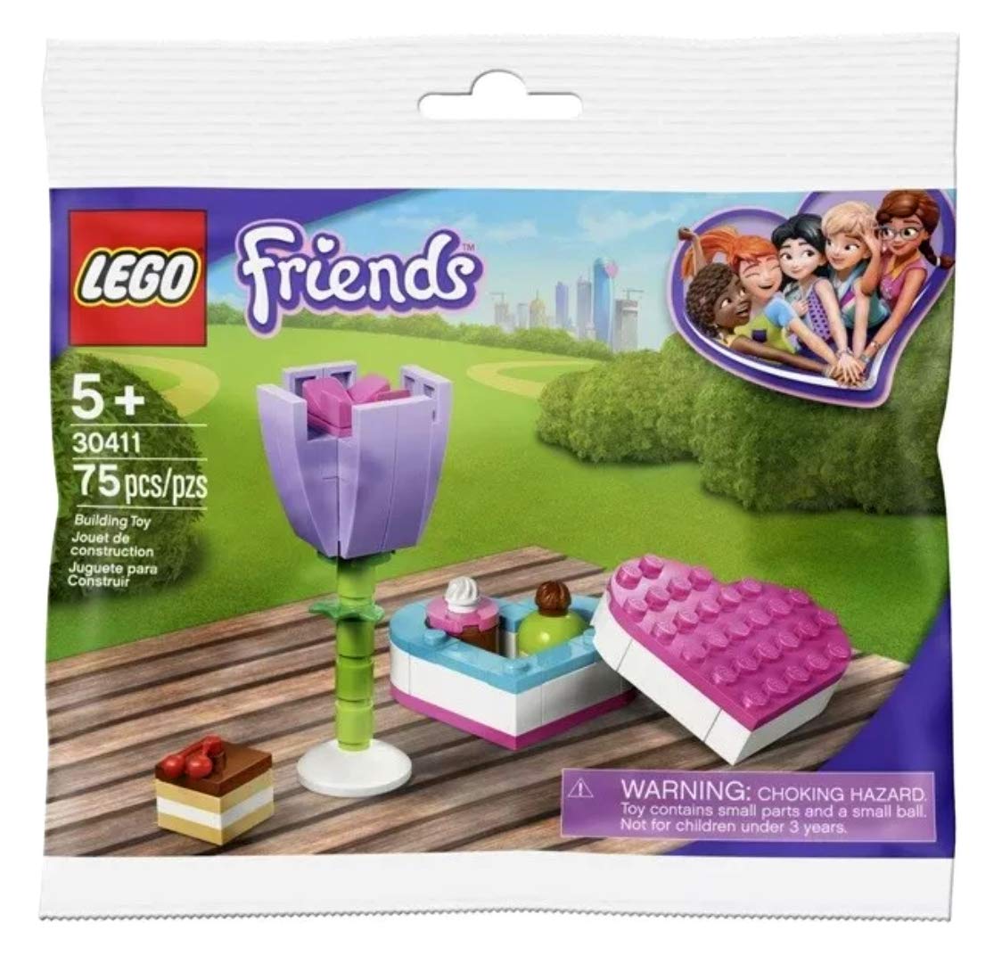 Foto 2 pulgar | Venta Internacional - Lego Friends Flower And Chocolate Box Build 30411 (75 Pc)