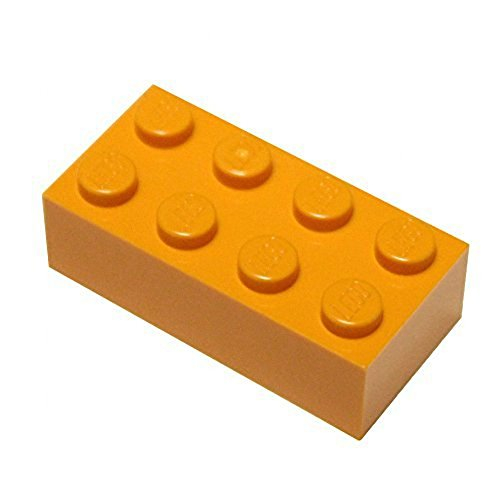Foto 1 | Venta Internacional - Lego Partes Y Piezas: Naranja (naranja Brillante) 2x4 Ladrillo X50