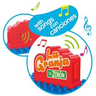 Foto 3 | Playset La Granja de Zenón Bloques 115 PZS Bloques Zenón y sus Amigos