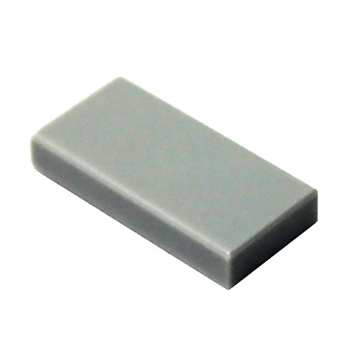 Foto 1 | Venta Internacional - Lego Partes Y Piezas: Gris Claro (gris Piedra Mediano) 1x2 Azulejo X100