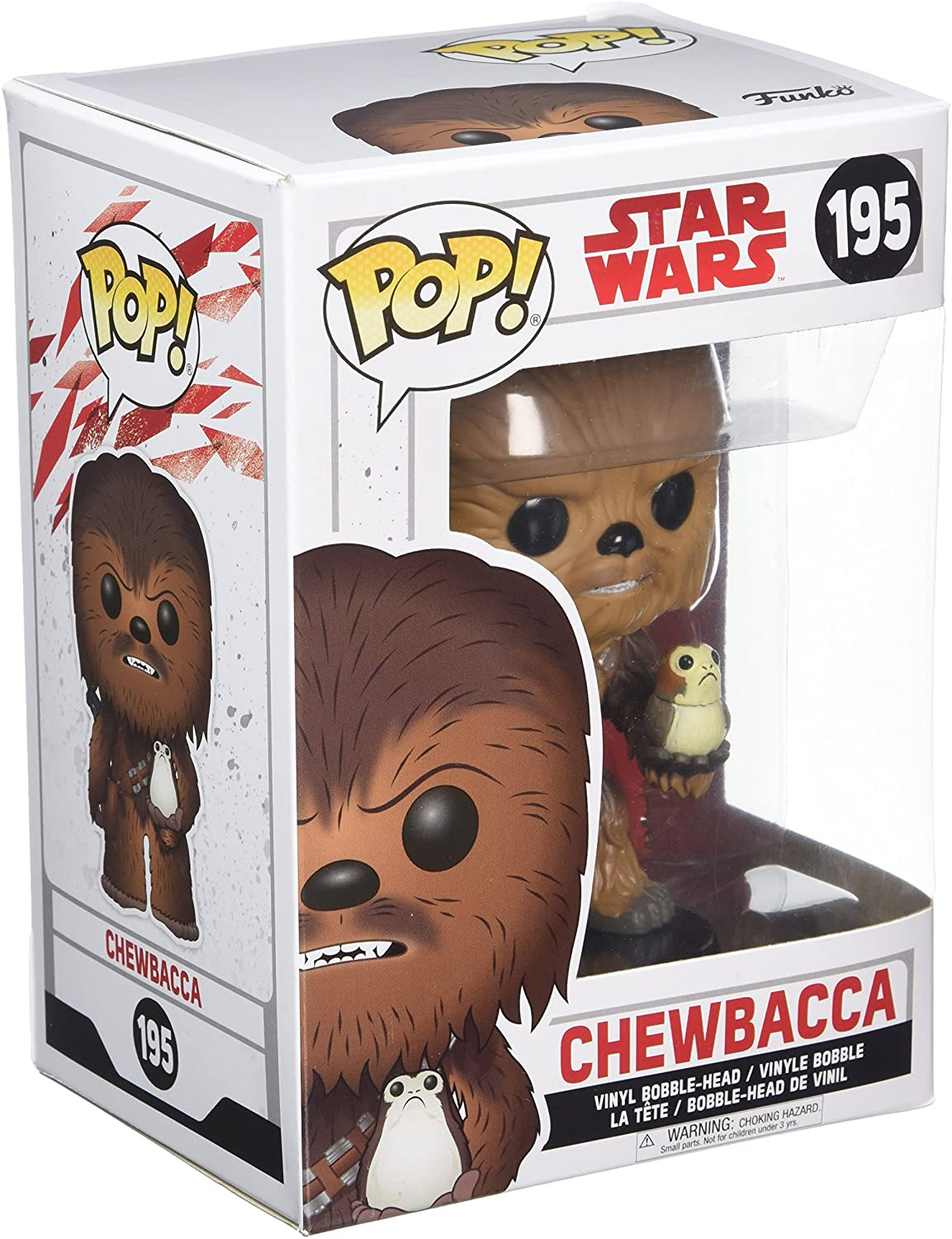 Foto 1 | Venta Internacional - Funko Pop! Star Wars: Los Últimos Jedi - Chewbacca - Figura Coleccionable