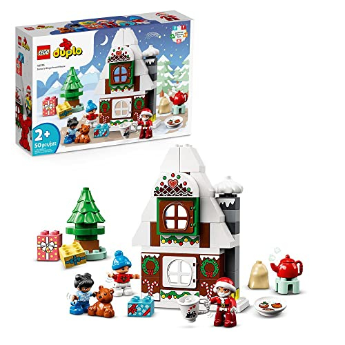 Foto 2 pulgar | Venta Internacional - Lego Duplo Town's Gingerbreadbread House Building Toy Set 50 Piezas
