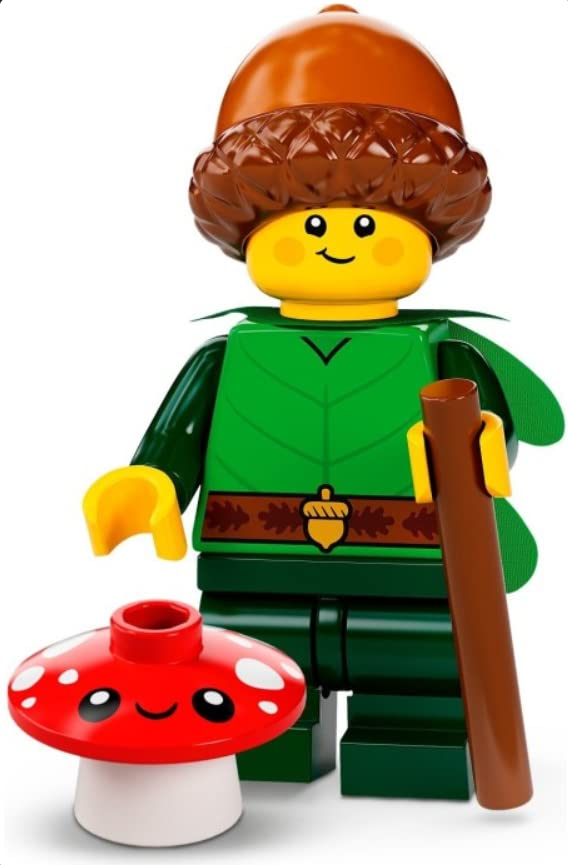 Foto 2 pulgar | Venta Internacional - Minifigura Lego Serie 22: Elfo Del Bosque Con Capa Azul Bonus (71032)