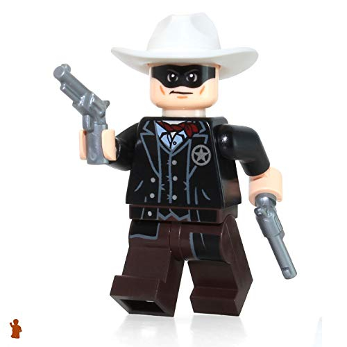 Foto 2 pulgar | Venta Internacional - Minifigura Lego: Lone Ranger Con 2 Revólveres De Plata (versión 2013)