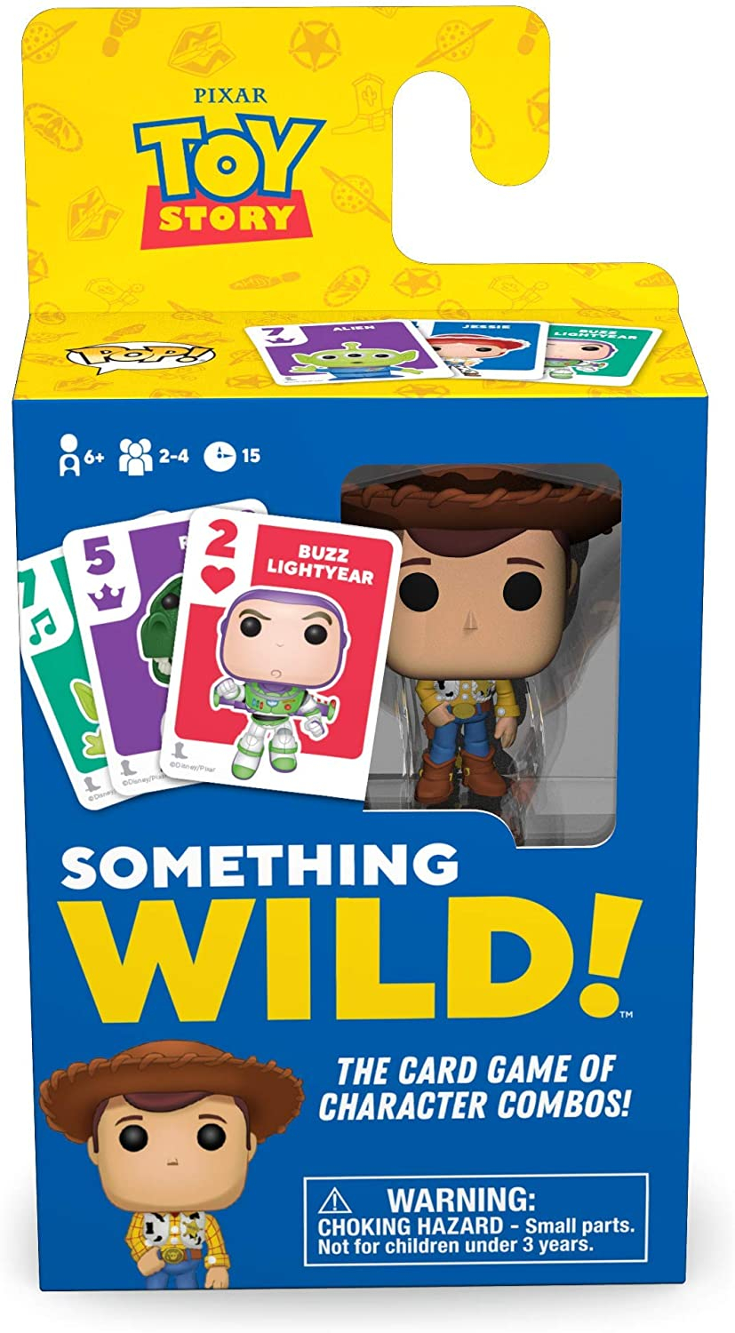 Venta Internacional - ¡funko Algo Salvaje! Disney Toy Story - Juego De Cartas Woody - Reletero De Navidad