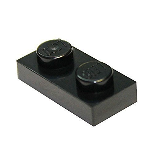 Foto 2 pulgar | Venta Internacional - Piezas Y Piezas Lego: Placa 1x2 Negra X100