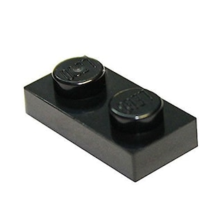 Foto 1 | Venta Internacional - Piezas Y Piezas Lego: Placa 1x2 Negra X100
