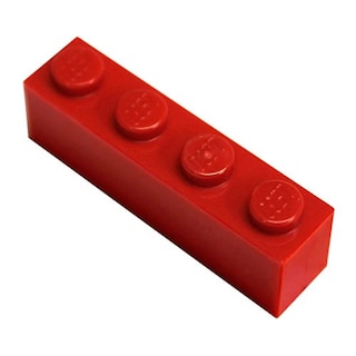 Foto 1 | Venta Internacional - Lego Partes Y Piezas: Rojo (rojo Brillante) 1x4 Ladrillo X50