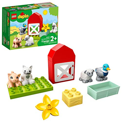 Foto 2 pulgar | Venta Internacional-lego Duplo Town Farm Animal Care 10949 Toy De Construcción Y Juego Imaginativo Para Niños Pequeños