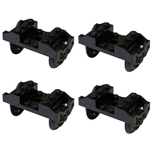 Foto 2 pulgar | Venta Internacional - Piezas Y Piezas Lego: Ruedas De Tren Negro Para Trenes Rc X4