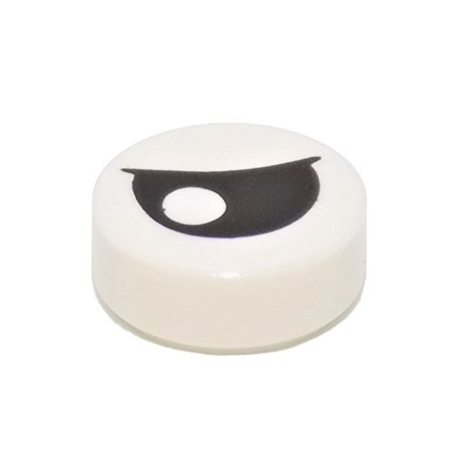 Foto 2 pulgar | Venta Internacional - Lego Partes Y Piezas: Azulejo 1x1 Blanco Con Ojo Parcialmente Cerrado X50
