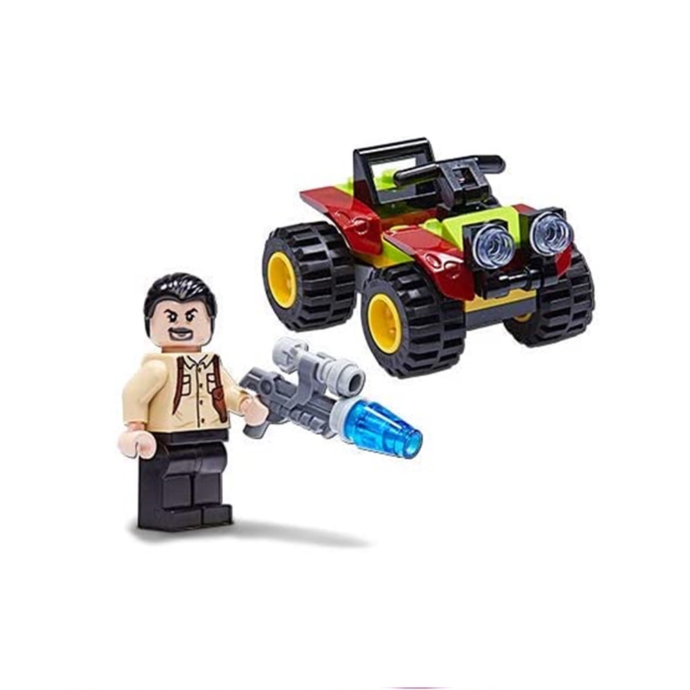 Foto 2 pulgar | Venta Internacional - Lego Jurassic World: Vic Hoskins Y Vehículo Patrulla