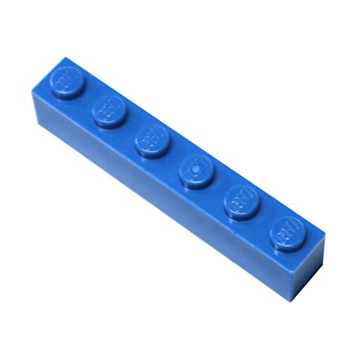 Venta Internacional - Lego Partes Y Piezas: Azul (azul Brillante) 1x6 Ladrillo X50 $549