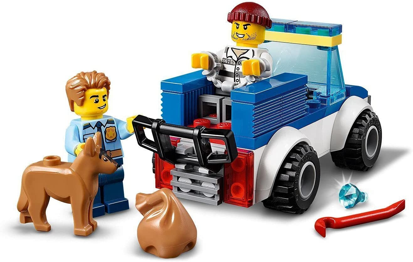 Foto 1 | Venta Internacional - Lego & Nbsp, Lego 60241 City 4+ Unidad De Perro De Policía Con Figura De Coche Y Perro
