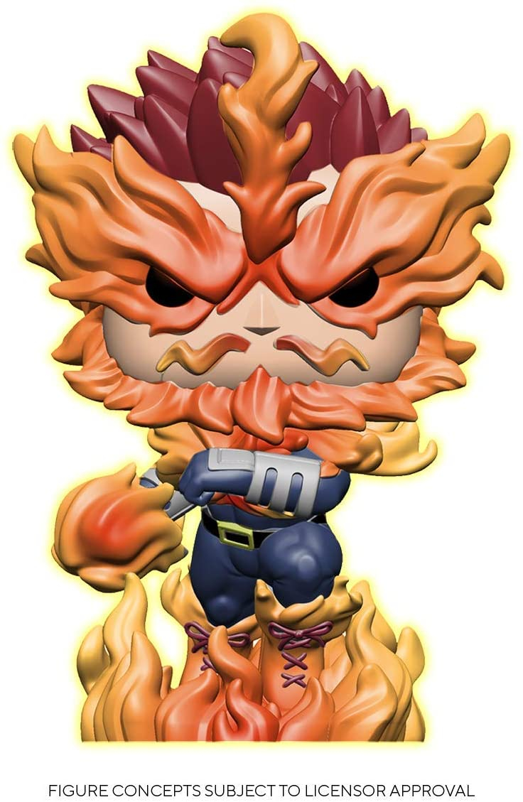 Foto 2 pulgar | Venta Internacional - ¡funko Pop! Animación: My Hero Academia - Endeavor (brilla En La Oscuridad)