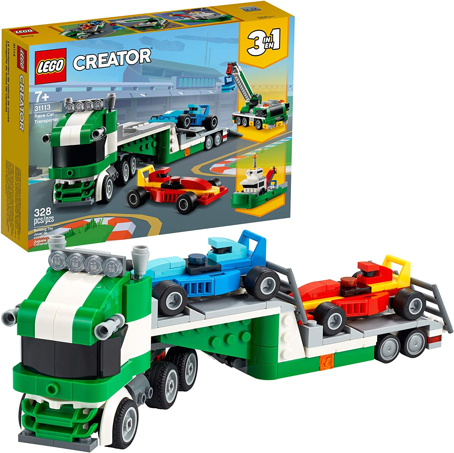 Foto 2 pulgar | Venta Internacional - Lego Creator 3in1 Race Car Transporter Set De Construccion