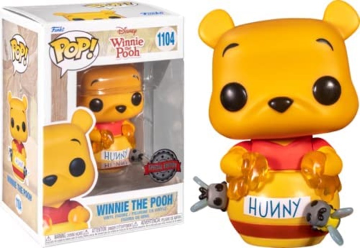 Foto 2 pulgar | Venta Internacional - Funko Disney Winnie El Pooh Pop! Figura De Vinilo Winnie The Pooh Exclusiva De Hot Topic