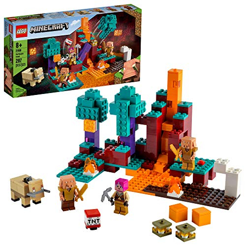 Foto 2 pulgar | Venta Internacional - Lego Minecraft The Warped Forest Juego Práctico Minecraft Nether Creative Playset