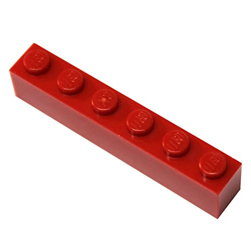 Foto 2 pulgar | Venta Internacional - Lego Partes Y Piezas: Rojo (rojo Brillante) 1x6 Ladrillo X50