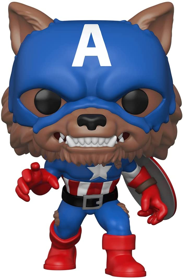 Foto 2 pulgar | Venta Internacional - ¡funko Pop! Marvel: Año Del Escudo - Capwolf Funkon
