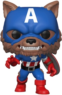 Foto 1 | Venta Internacional - ¡funko Pop! Marvel: Año Del Escudo - Capwolf Funkon