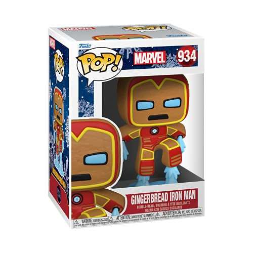 Foto 2 pulgar | Venta Internacional- ¡funko Pop! Marvel: Hombre De Hierro De Pan De Jengibre