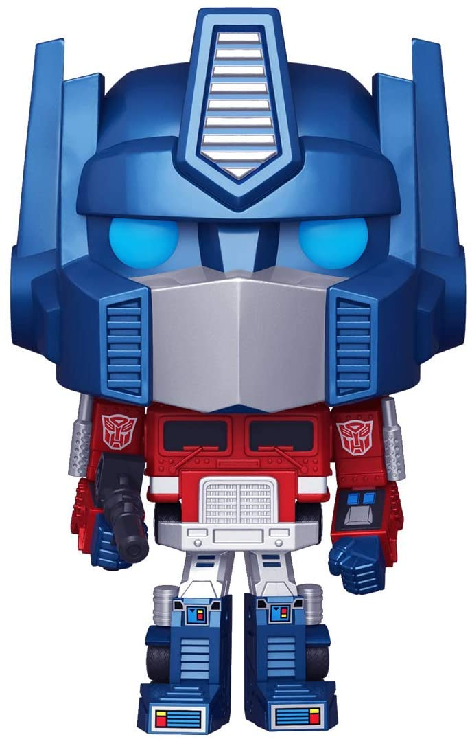 Foto 2 pulgar | Venta Internacional- ¡funko Pop! Juguetes Retro: Transformers - Metallic Optimus Prime , 3.75 Pulgadas