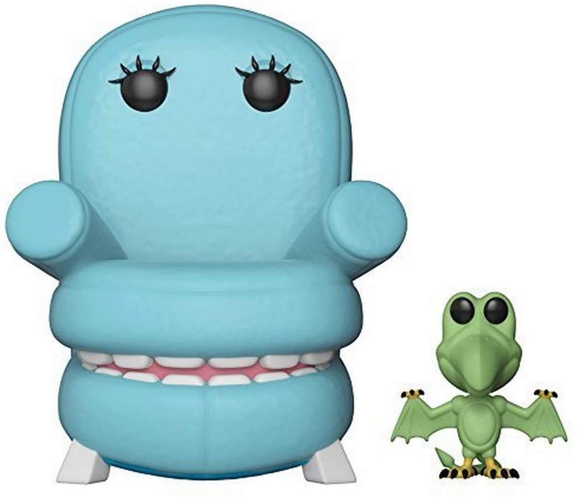 Foto 2 pulgar | Venta Internacional- ¡funko Pop! Tv: Pee Wee's Playhouse Chairry Con Figura Coleccionable Pterri, Multicolor