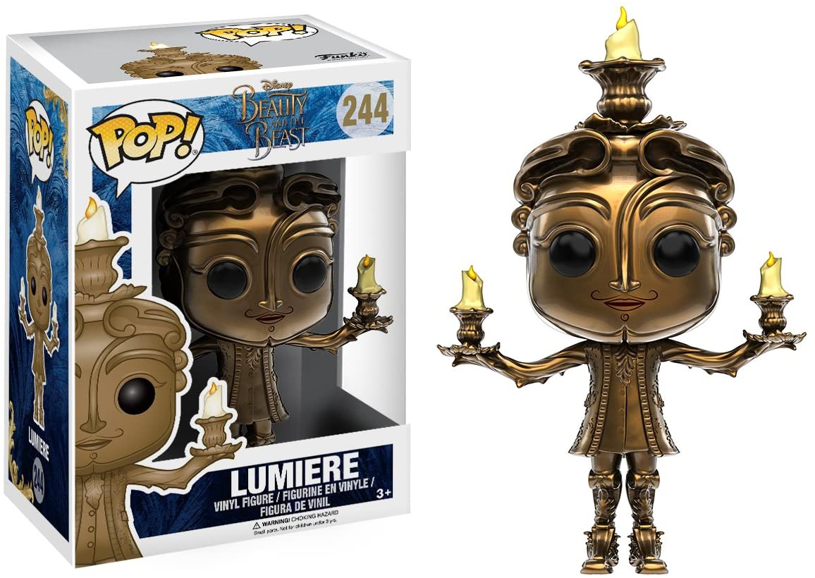 Foto 2 pulgar | Venta Internacional- Funko Pop Disney: La Bella Y La Bestia Lumiere Figura De Juguete