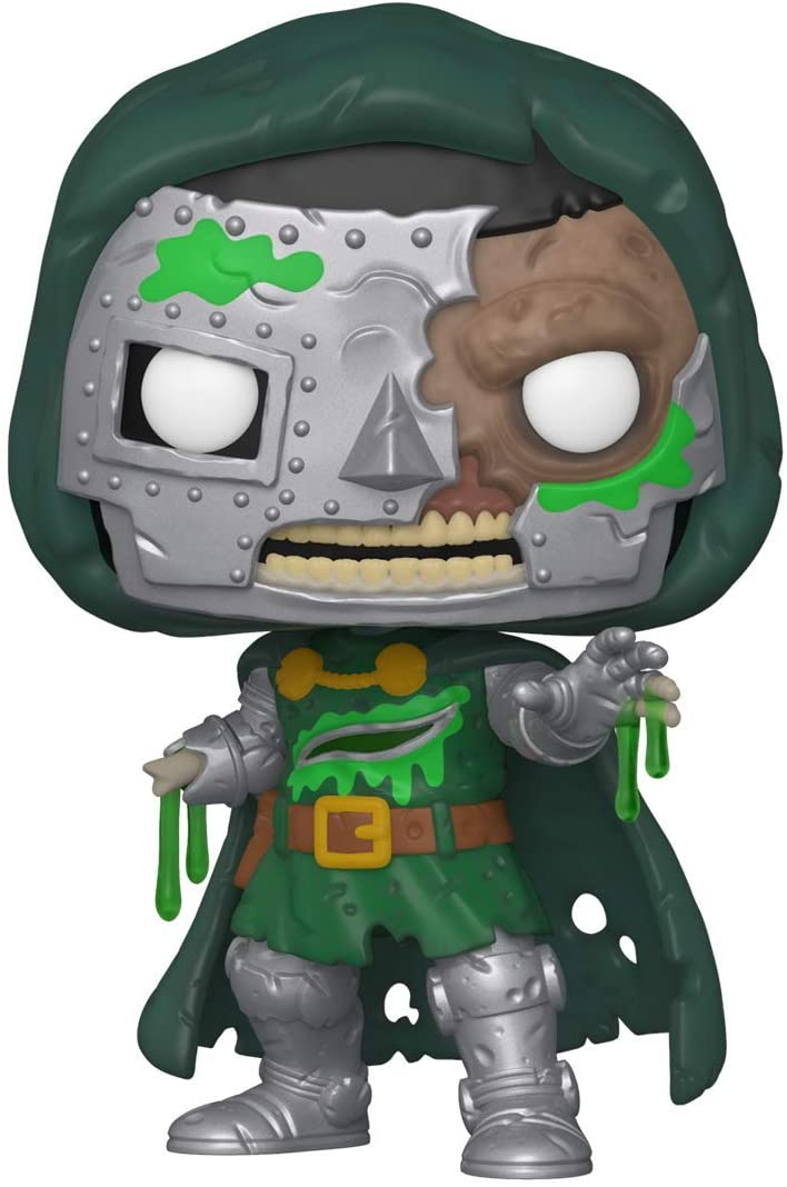 Venta Internacional- Pop Funko! Marvel: Marvel Zombies - Dr. Doom Multicolor, 3,75 Pulgadas
