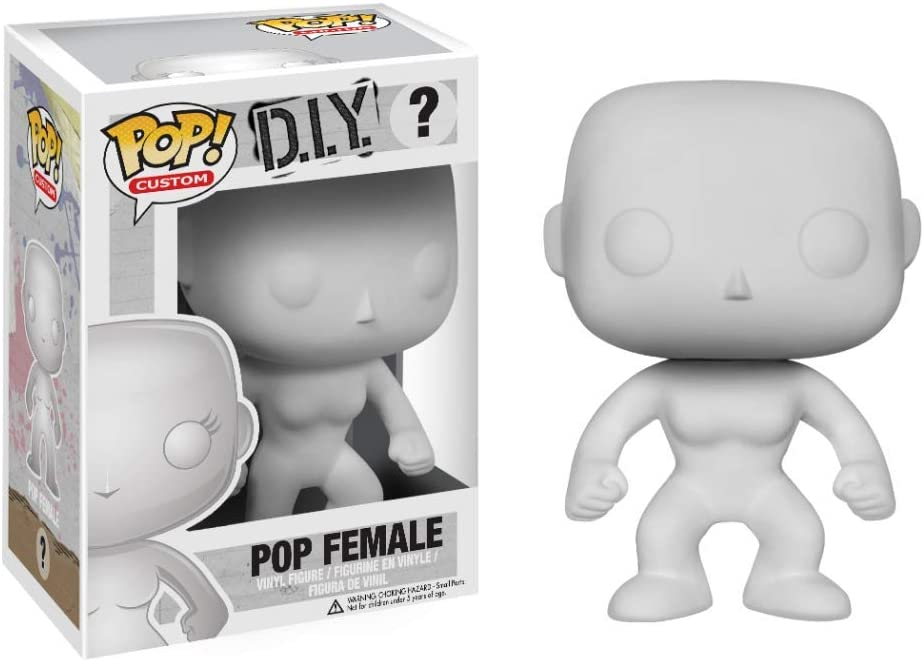 Foto 1 | Venta Internacional- Funko Pop D.i.y: Pop Femenino, Blanco