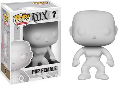 Foto 1 | Venta Internacional- Funko Pop D.i.y: Pop Femenino, Blanco
