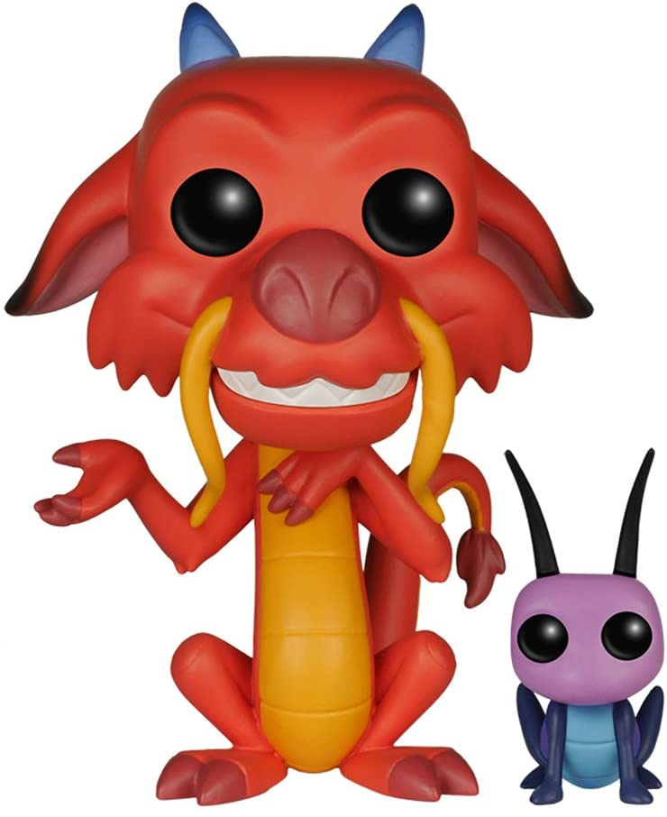 Venta Internacional- Funko Mulan Mushu Y Cricket Pop Vinyl Figure