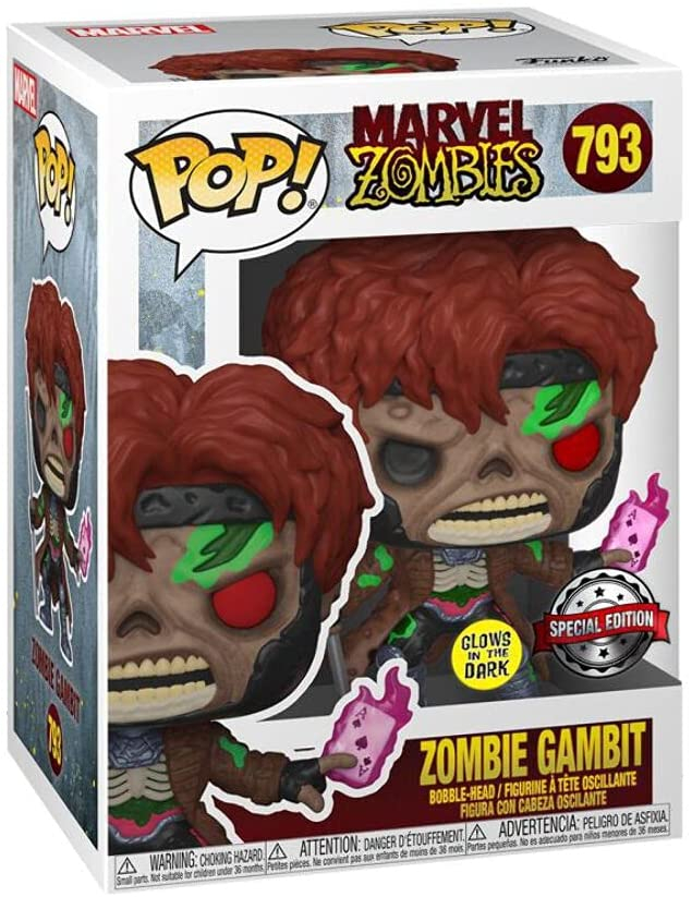 Foto 2 pulgar | Venta Internacional- ¡funko Pop! Marvel Zombies #793 - Exclusivo De Zombie Gambito