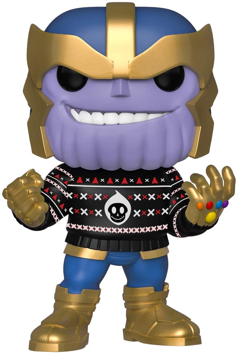 Foto 1 | Venta Internacional- Funko Pop! Marvel: Vacaciones - Thanos En Suéter Feo, Multicolor