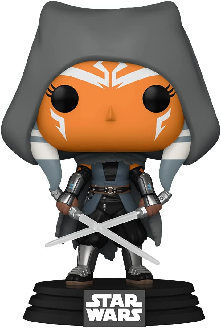 Venta Internacional- Funko Pop! Star Wars: The Mandalorian - Ahsoka Encapuchada Con Sables De Duelo,