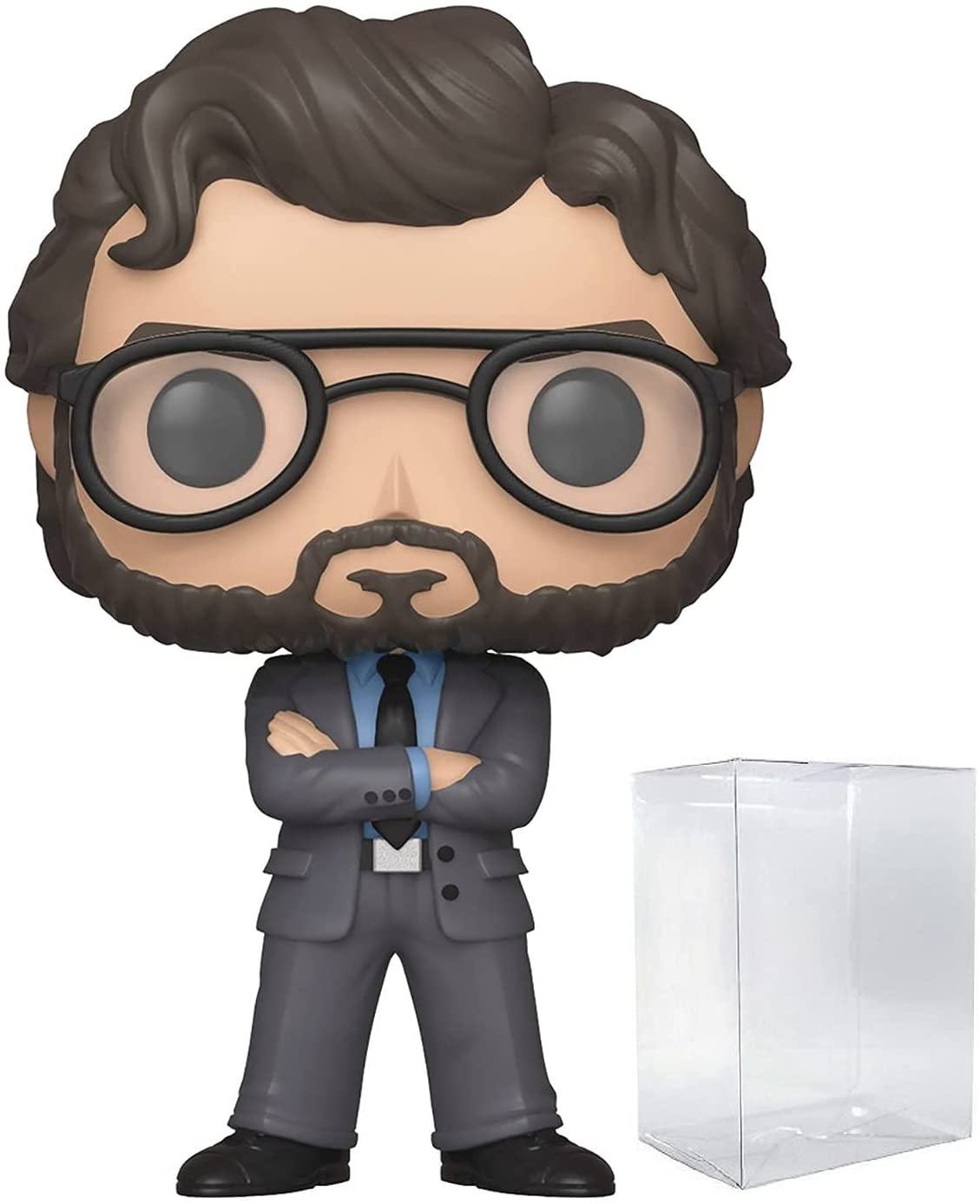 Foto 2 pulgar | Venta Internacional- Atraco De Dinero Pop: La Casa De Papel - ¡el Profesor Funko Pop! Figura De Vinil