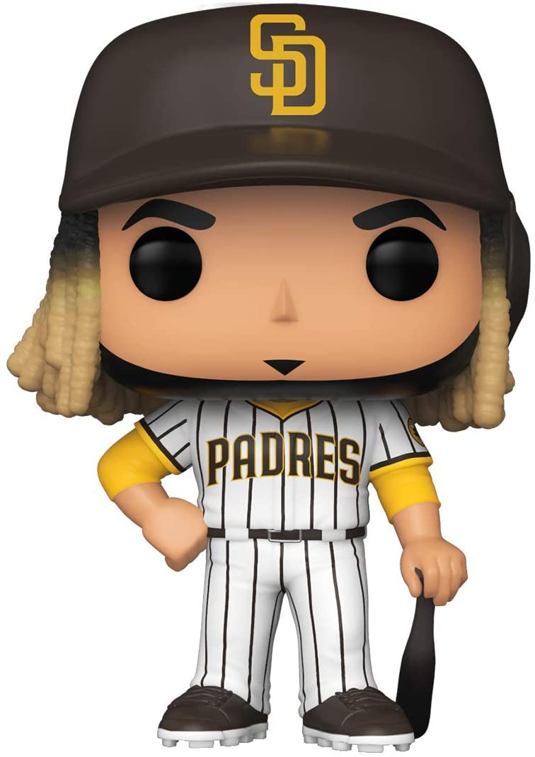 Venta Internacional- Funko Pop! Mlb: Padres - Fernando Tatís Jr. (uniforme De Casa) Multicolor, 3.75 Pulgadas