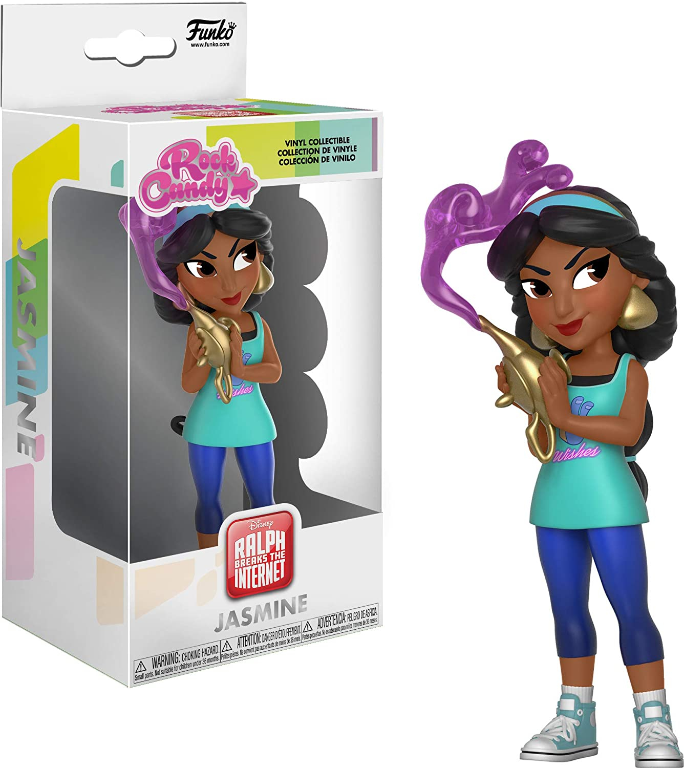 Foto 2 pulgar | Venta Internacional- Funko Rock Candy: Princesas Cómodas -jasmine