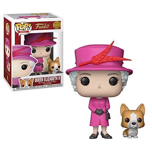 Venta Internacional- Funko Pop!: Familia Real - Figura Coleccionable De La Reina Isabel Ii, Rosa