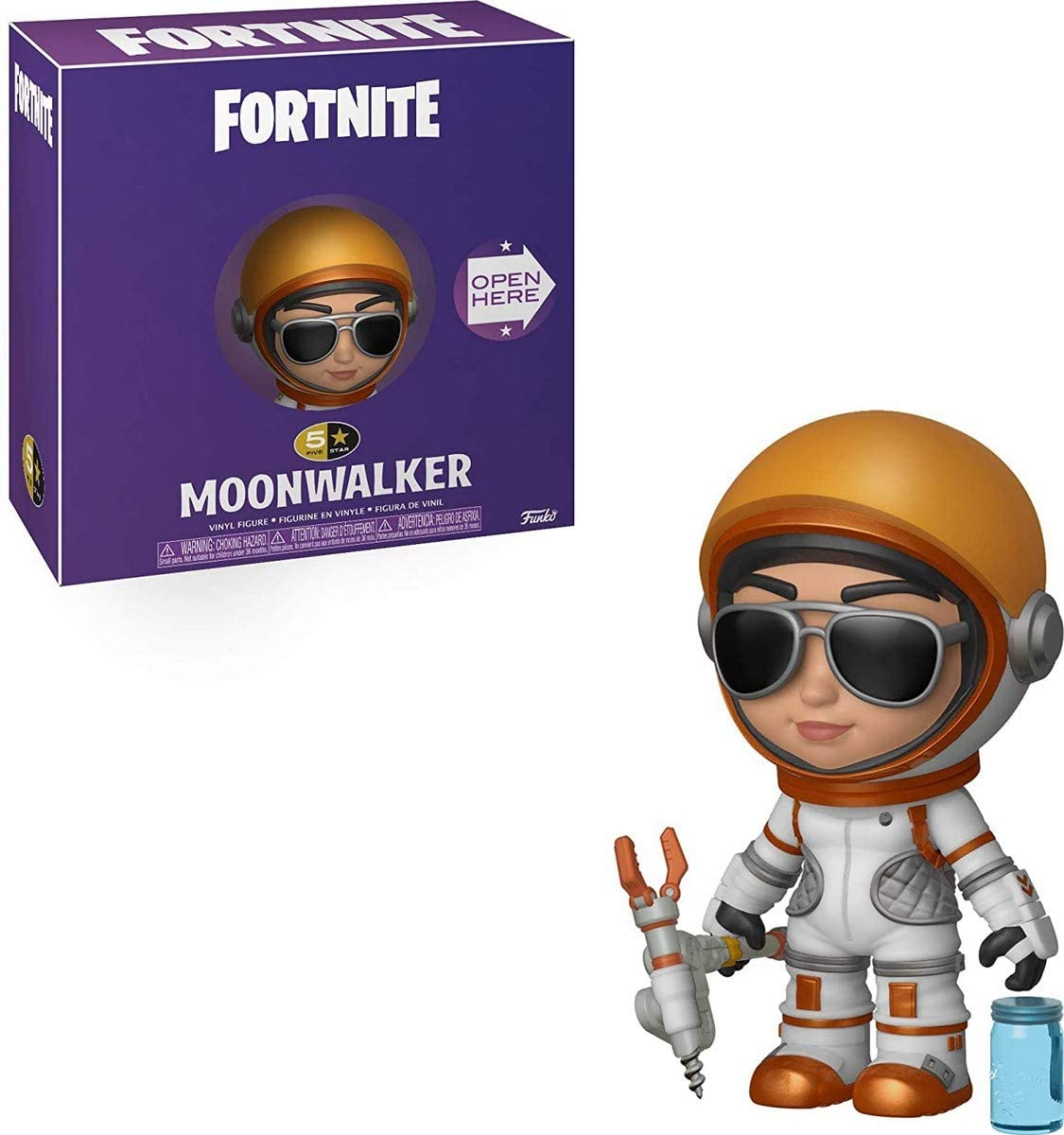 Venta Internacional- Funko 34681 5 Estrellas: Fortnitemoonwalker, Multicolor