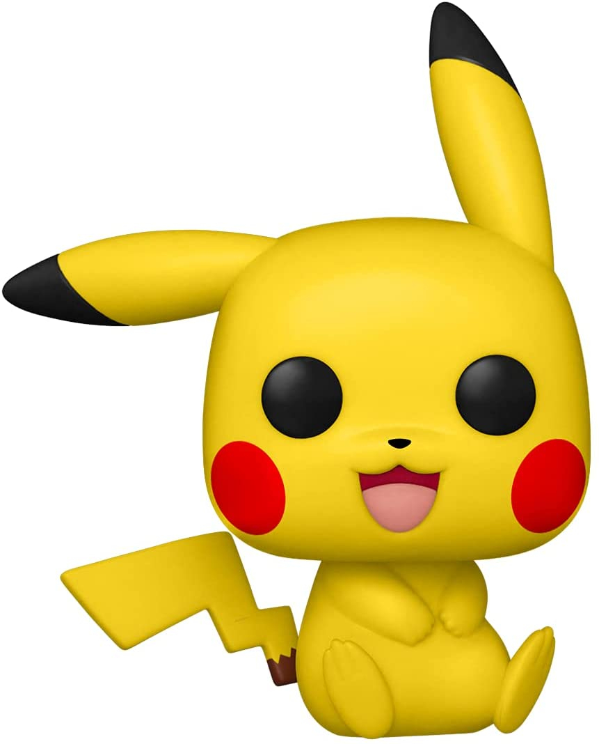 Venta Internacional- ¡funko Pop! Juegos: Pokemon - Pikachu (sentado), 3.75 Pulgadas