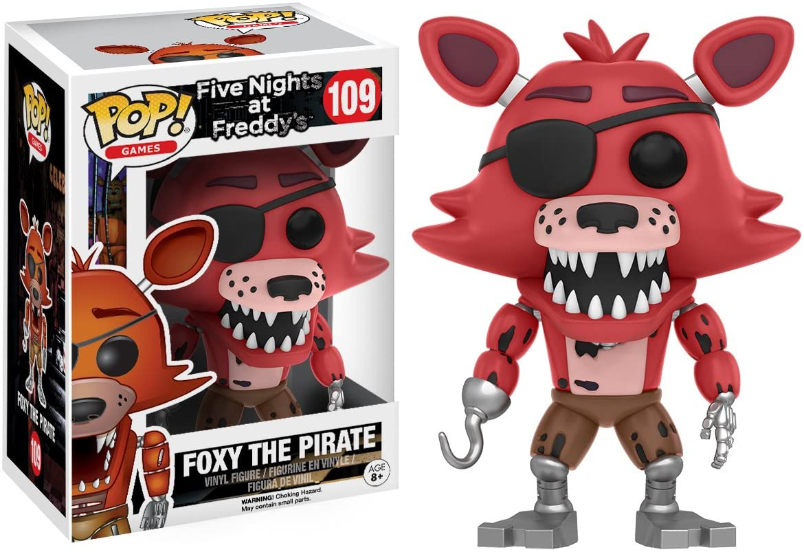 Venta Internacional- Funko Five Nights At Freddy's - Foxy The Pirate Toy Figure Multicolor, 3.75 Pulgadas