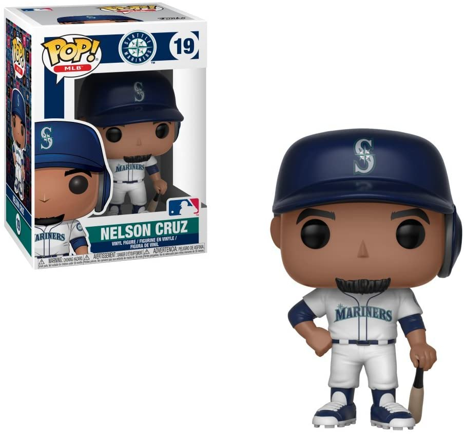 Foto 2 pulgar | Venta Internacional- ¡funko Pop! : Figura Coleccionable Nelson Cruz De Grandes Ligas De Béisbol, Multicolor