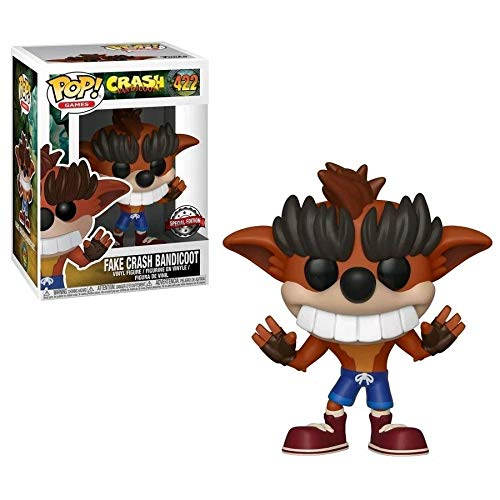 Foto 2 pulgar | Venta Internacional- ¡funko Pop! Figura Exclusiva De Fake Teeth Crash Bandicoot 422