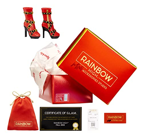 Foto 2 pulgar | Venta Internacional - Zapatos De Estudio Rainbow High- Mini Accessories