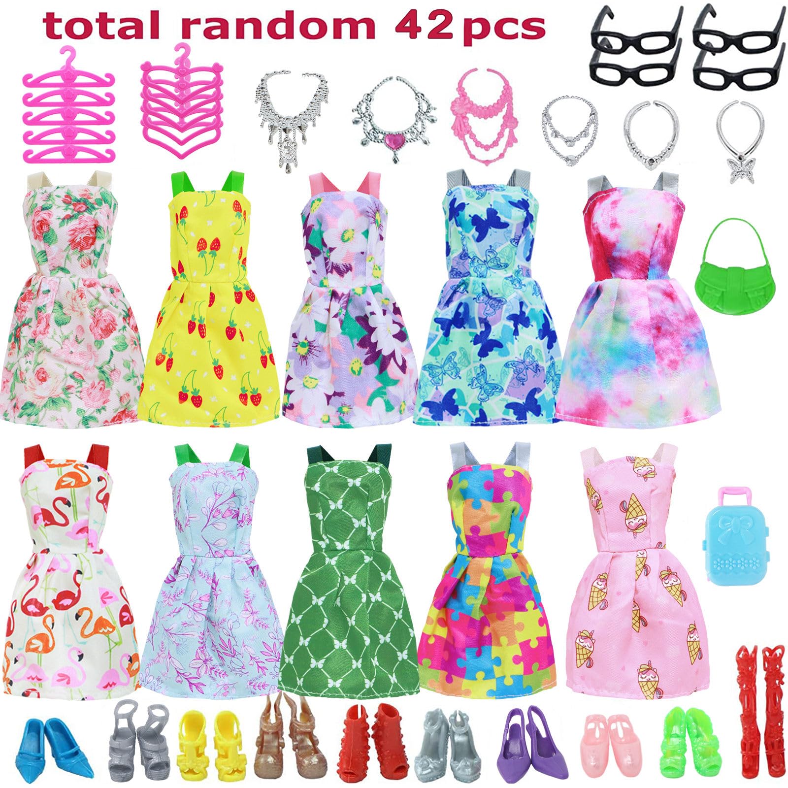 Foto 3 pulgar | Venta Internacional - Set De Ropa Y Accesorios Para Muñecas Bjdbus Para Muñecas De 11.5 Pulgadas