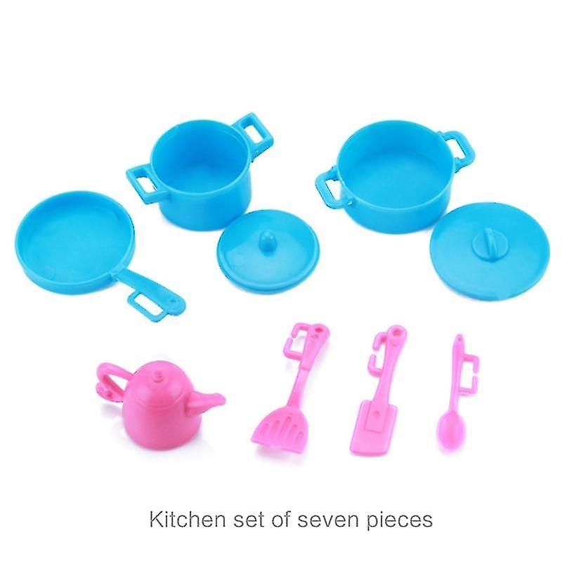 Foto 5 pulgar | Venta Internacional - Set De Ropa Para Muñeca Barbie Con 10 Vestidos Y 75 Accesorios